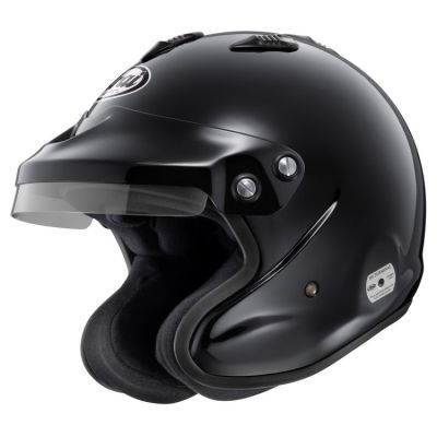 Arai GP-J3 (M6-SA2020) automobilová otevřená helma s kšiltem vel.M, černá